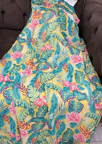 Desenli elbise - Görsel 8