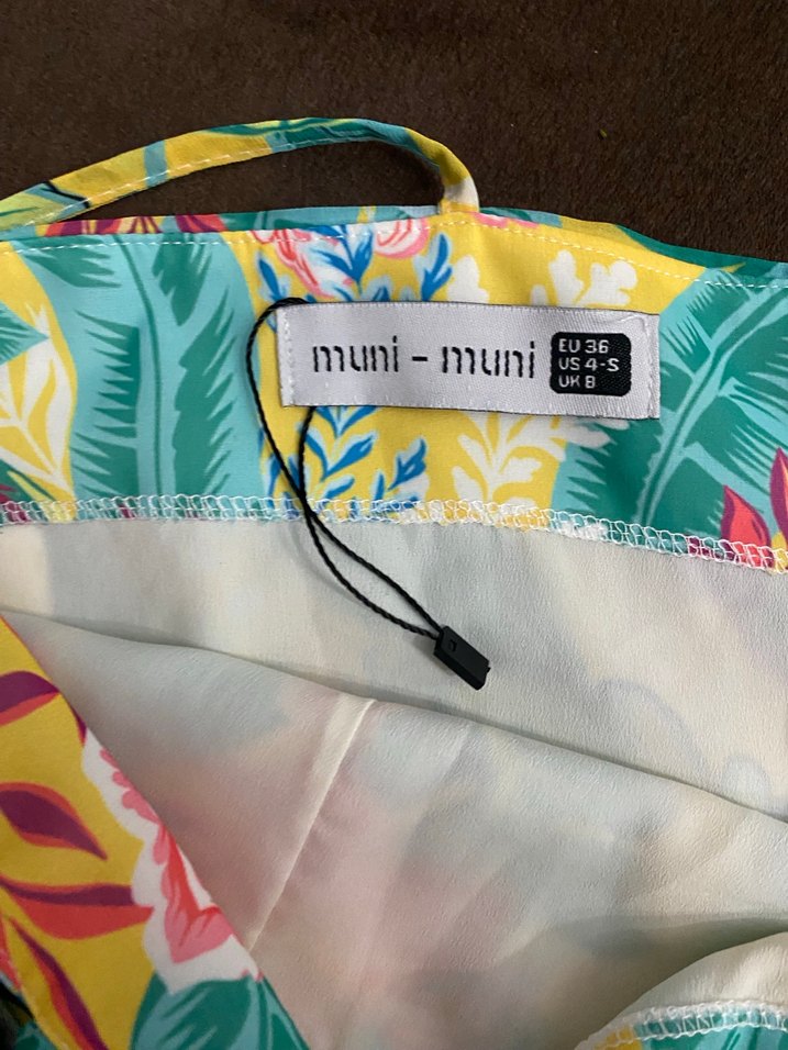 Desenli elbise - Görsel 4