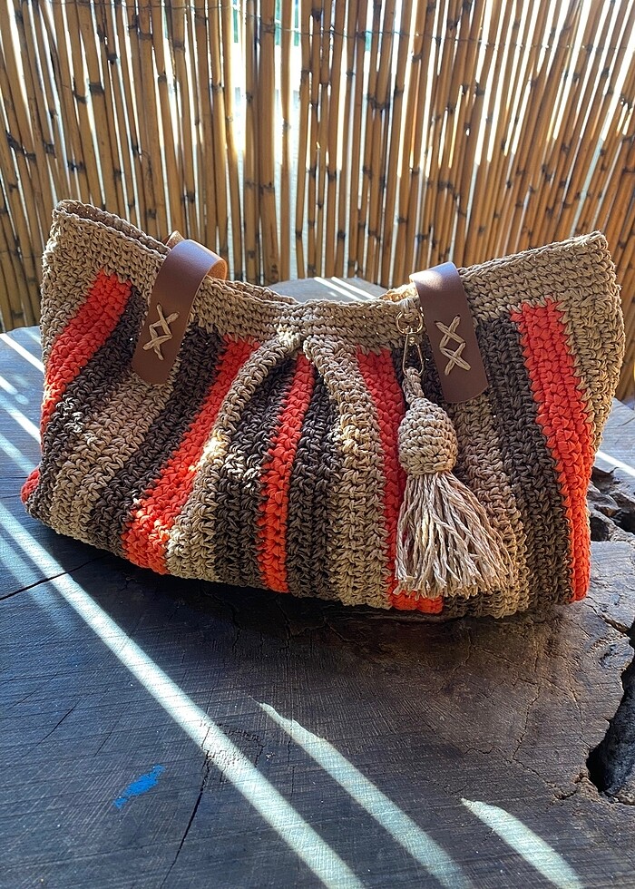 Kağıt ip kol çantası - Görsel 2