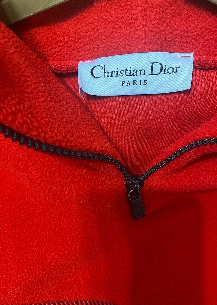 Kırmızı polar kapşonlu orjinal - Görsel 3