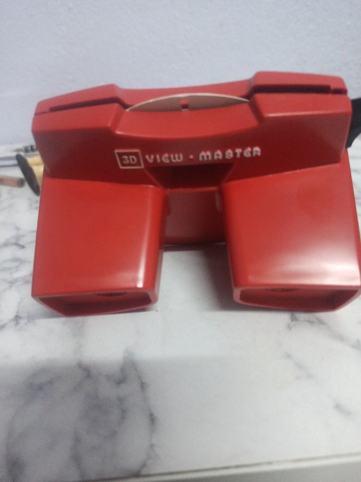 Kırmızı View-Master Dürbün - Görsel 3