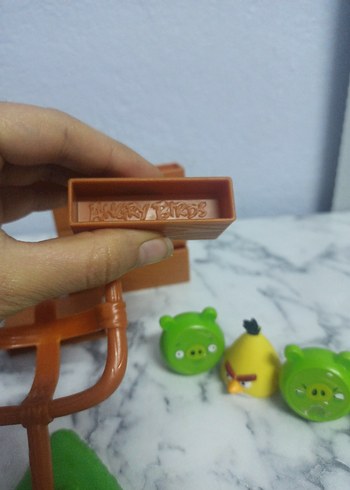 Renkli Yeşil Angry Birds Figür Seti - Görsel 5