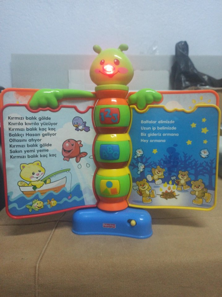 Renkli Eğitici Masalcı Oyuncak - Görsel 5