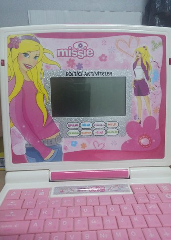 Pembe Missie Eğitici Oyuncak Laptop - Görsel 3