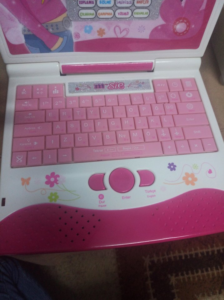 Pembe Missie Eğitici Oyuncak Laptop - Görsel 2