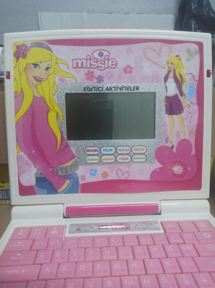 Pembe Missie Eğitici Oyuncak Laptop - Görsel 3