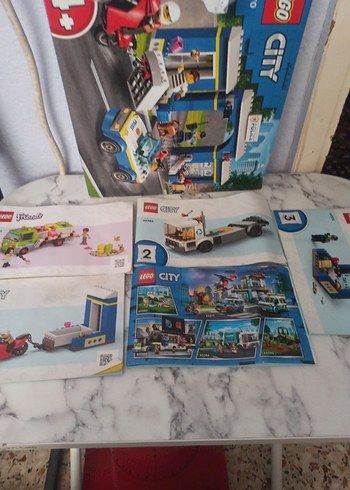 Diğer Lego City Seti ve Talimat Kitapçıkları