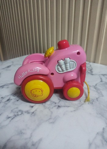 Renkli Pembe Hello Kitty Oyuncak Araba