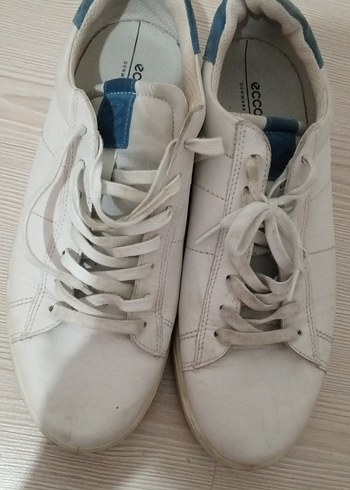 Beyaz Bağcıklı erkek Spor Ayakkabı - Görsel 2