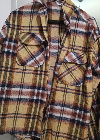 Kadın Ekose Desenli Düğmeli Gömlek - Görsel 2