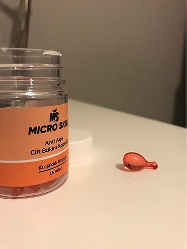 Beden Micro Skin Anti Age Kırışıklık Karşıtı Cilt Kapsülü Serum