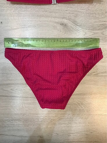 36 Beden pembe Renk Kom Fuşya Pembe Straplez Bikini Takımı