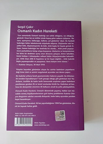 Osmanlı Kadın Hareketi - Serpil Çakır
