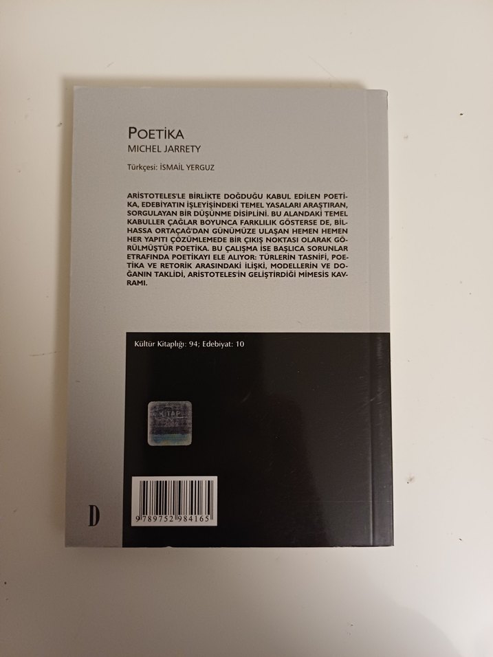 Michel Jarrety - Poetika Şiir Kitabı - Görsel 2