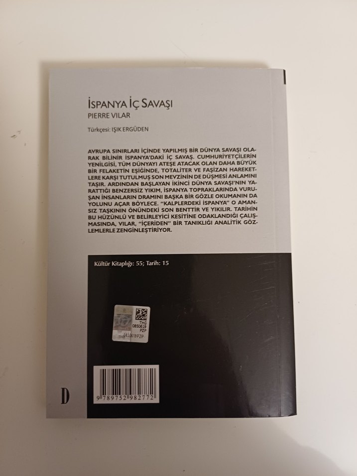 İspanya İç Savaşı - Pierre Vilar - Görsel 2