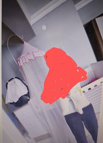 Bebek yatak ve uyku seti+sıvı geçirmez alez, cibinlik ve askı - Görsel 4