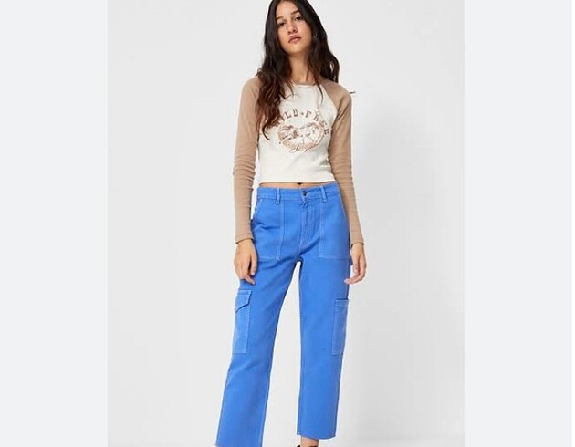 Stradivarius Stradivarius 40 beden yandan cepli