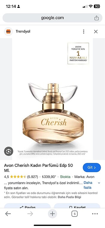 AVON PARFÜM