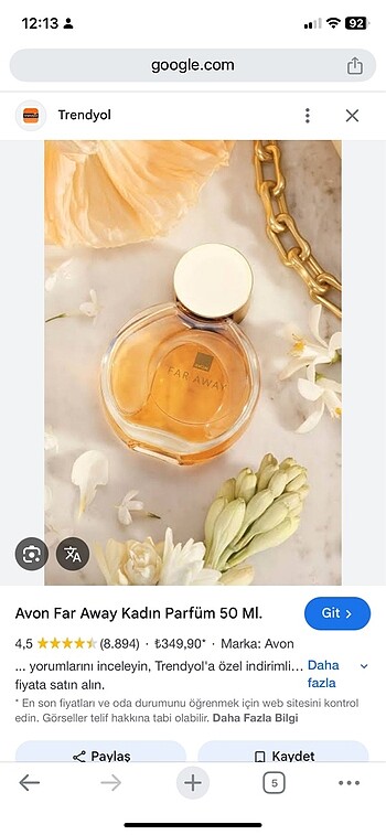 Avon parfüm