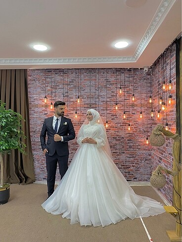 ÖZEL DİKİM HELEN MODEL GELİNLİK - Görsel 5