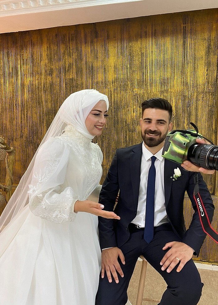 ÖZEL DİKİM HELEN MODEL GELİNLİK - Görsel 4