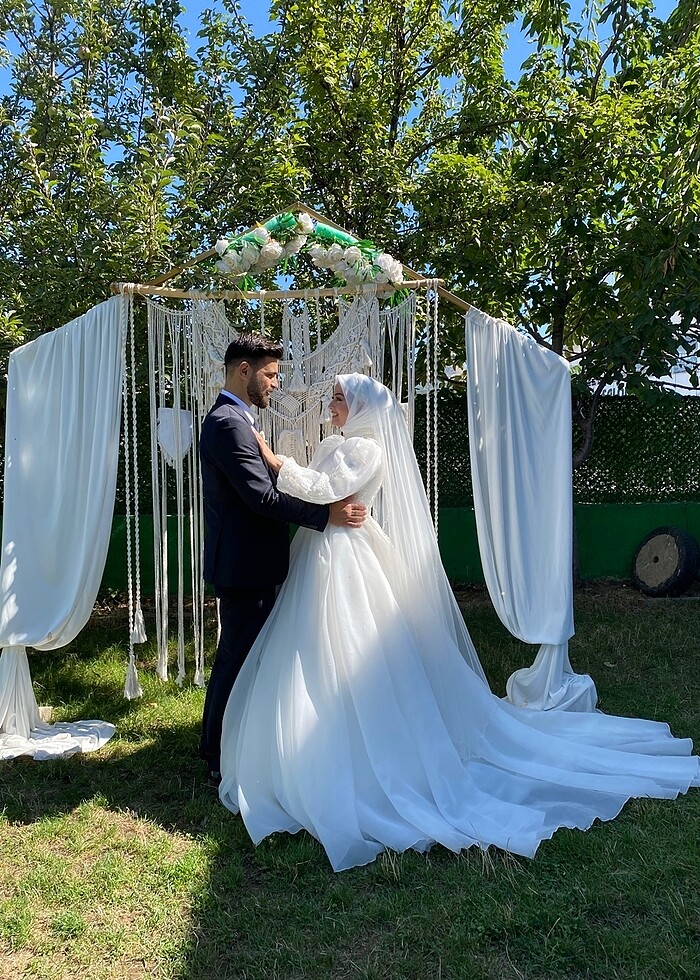 ÖZEL DİKİM HELEN MODEL GELİNLİK - Görsel 3