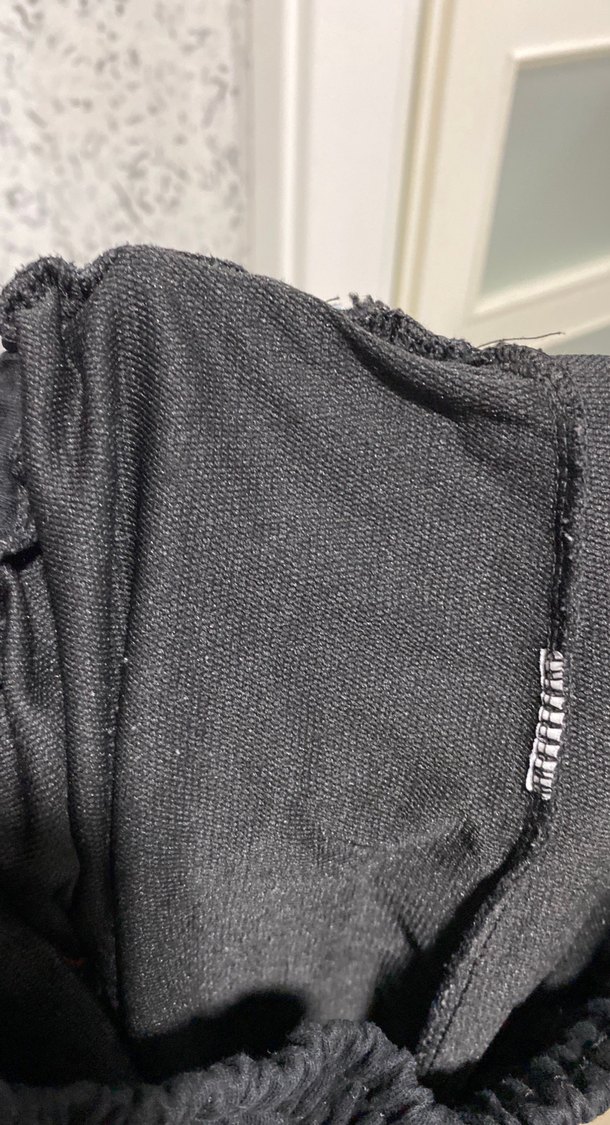 Siyah Rahat Kesim Erkek Eşofman Altı - Görsel 2