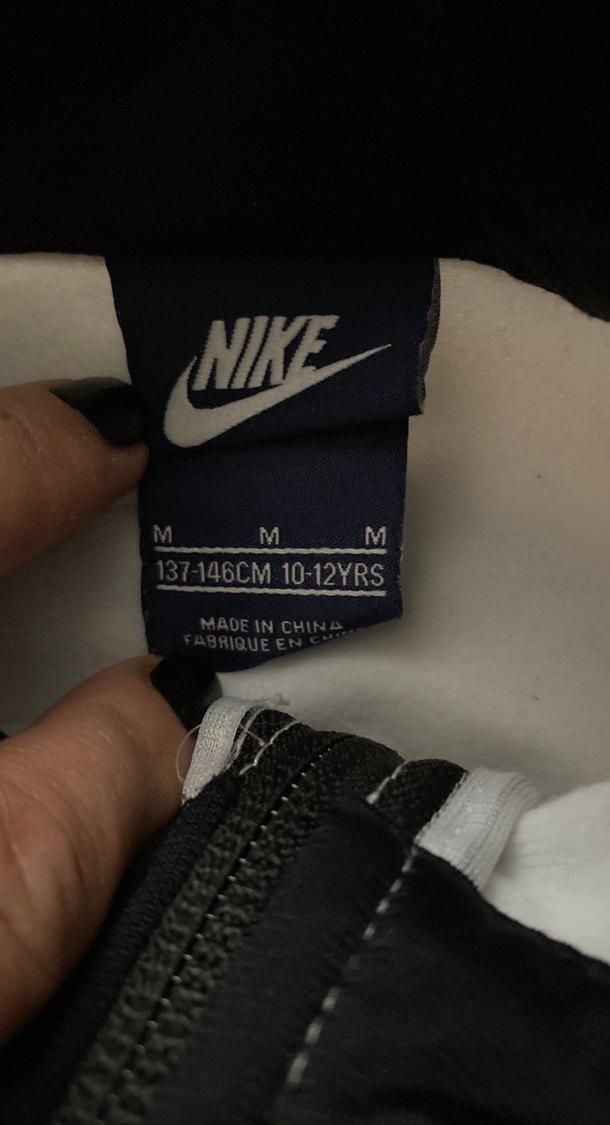 Nike Beyaz-Pembe çocuk Spor Ceket - Görsel 2