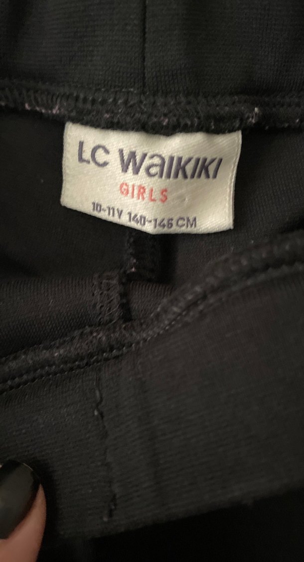 Siyah Kemerli Mini Etek Şort - Görsel 3