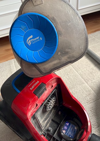 Philips Kırmızı Philips Toz Torbasız Elektrikli Süpürge