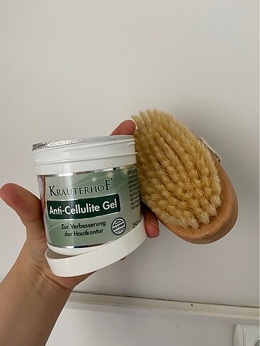 At kılı fırça ve masaj jeli