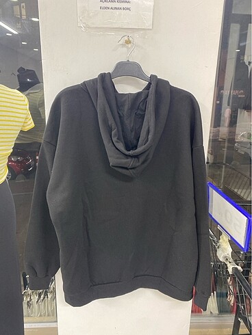 s Beden Siyah defacto hırka sweatshirt