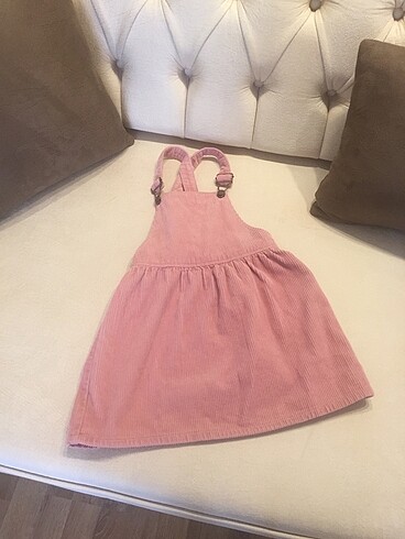 Zara Pembe kadife elbise