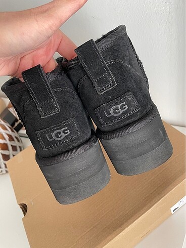 39 Beden siyah Renk UGG clasic ultra mini 39