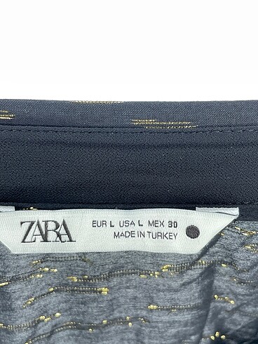 l Beden siyah Renk Zara Kısa Elbise %70 İndirimli.