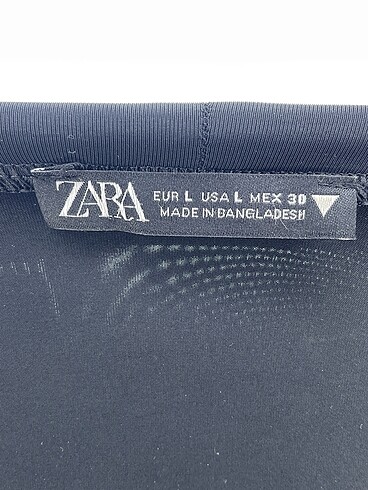l Beden siyah Renk Zara Bluz %70 İndirimli.