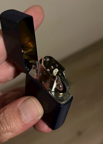 Mavi Zippo SIFIR - Görsel 5