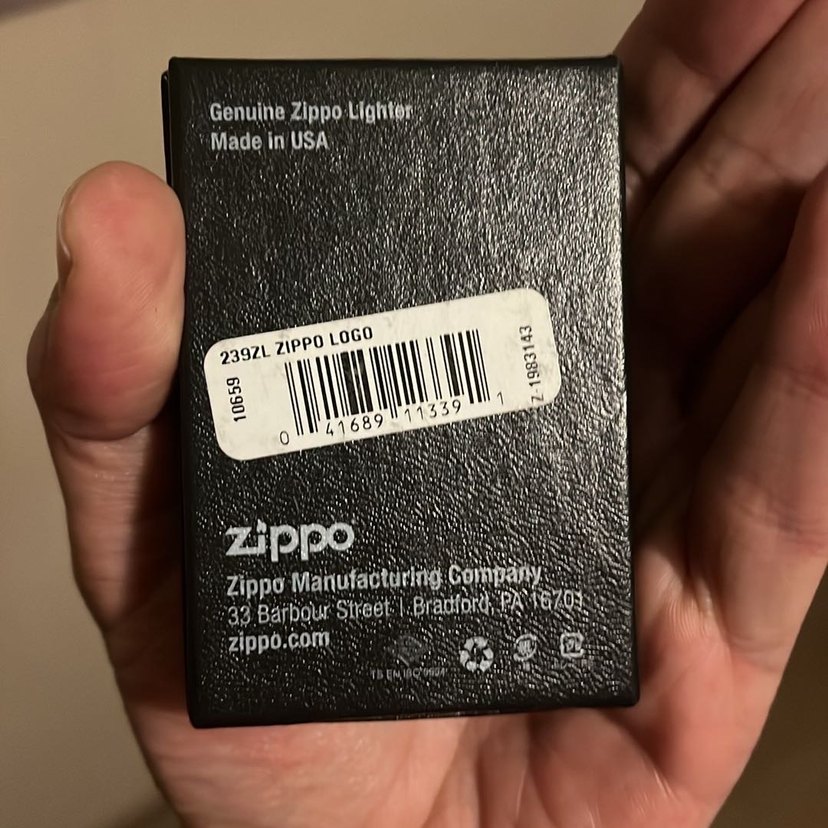 Mavi Zippo SIFIR - Görsel 4