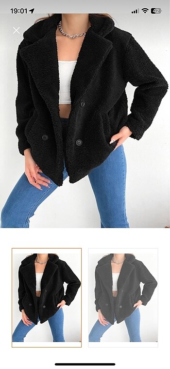 Peluş hırka
