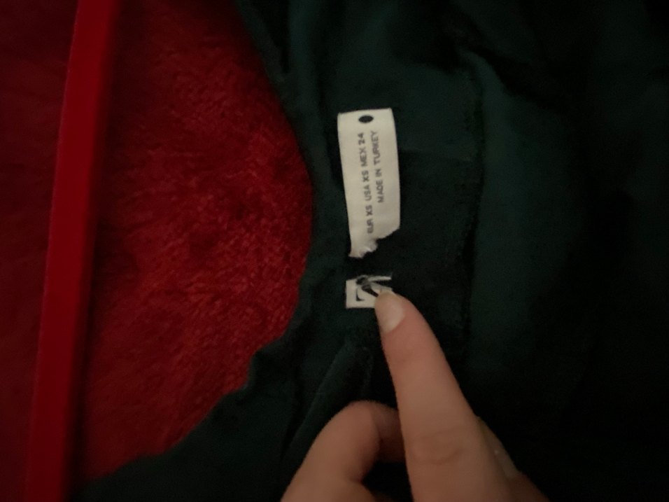 Yağ yeşili askılı saten elbise - Görsel 2