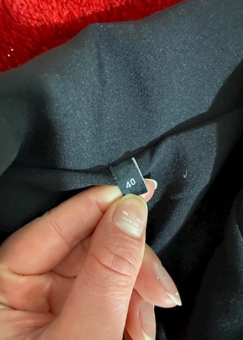 Siyah kısa kullanışlı elbise - Görsel 2