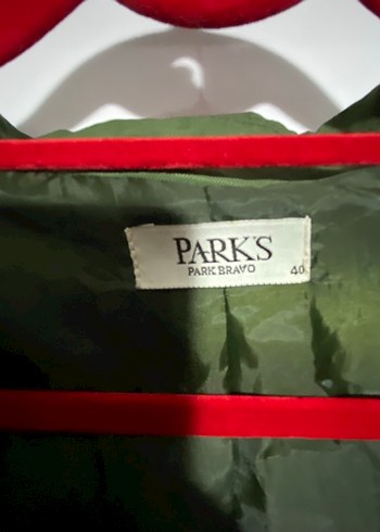 Kadın Parlak Yeşil Midi Trençkot - Görsel 4