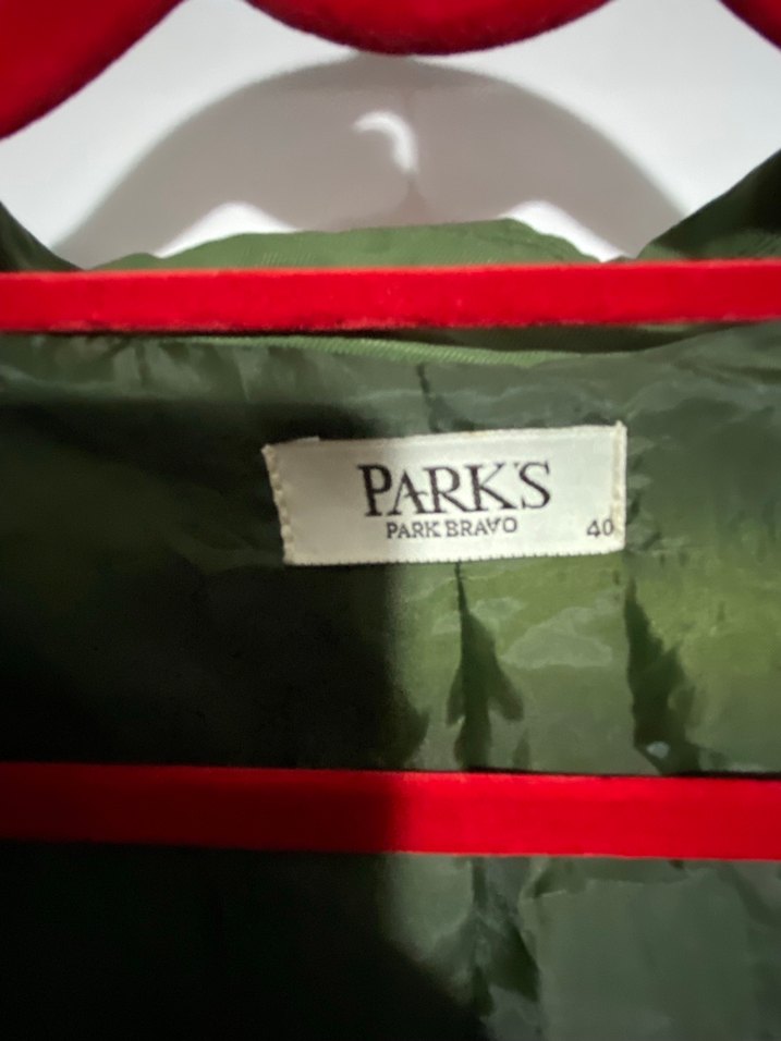 Kadın Parlak Yeşil Midi Trençkot - Görsel 4