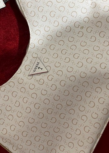 Beyaz Desenli Omuz Çantası - Görsel 8