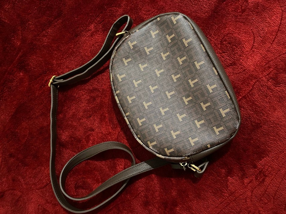 Tommy Hilfiger Kahverengi Deri Kadın Çapraz Çanta - Görsel 2