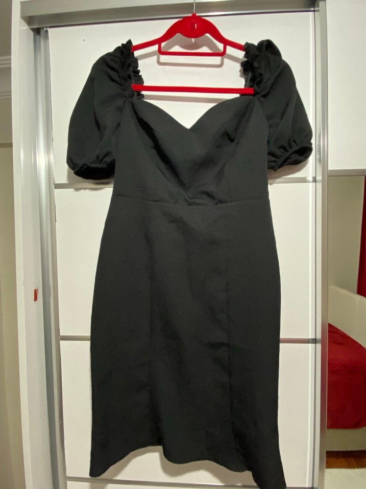 Siyah elbise - Görsel 5