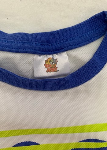 Erkek Bebek Renkli Tom and Jerry Takım - Görsel 4