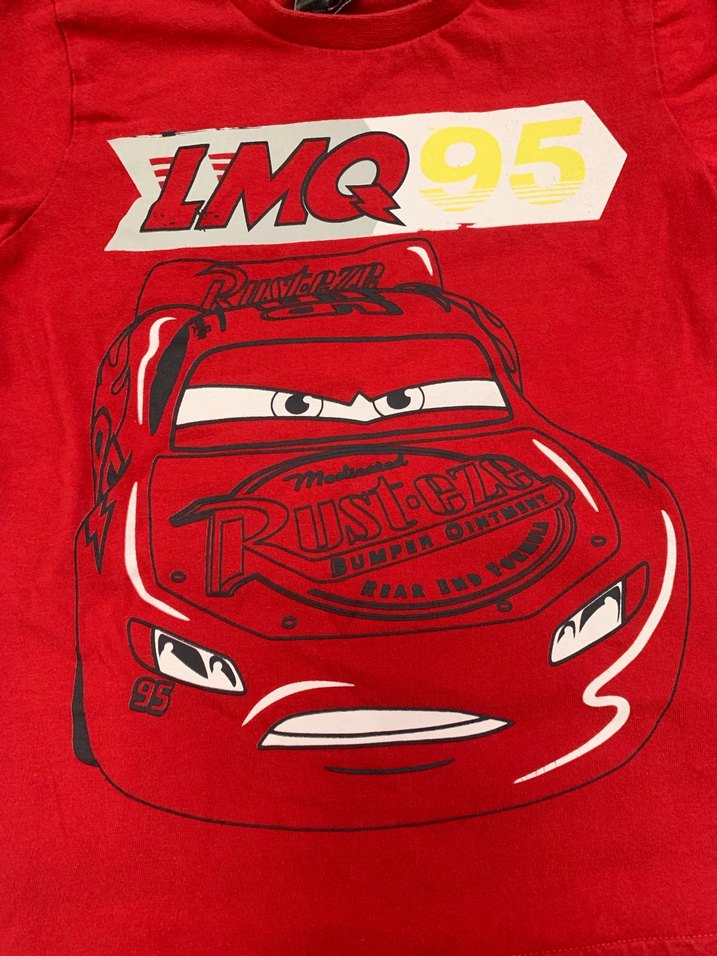 Kırmızı Baskılı Bebek Takımı - Görsel 3