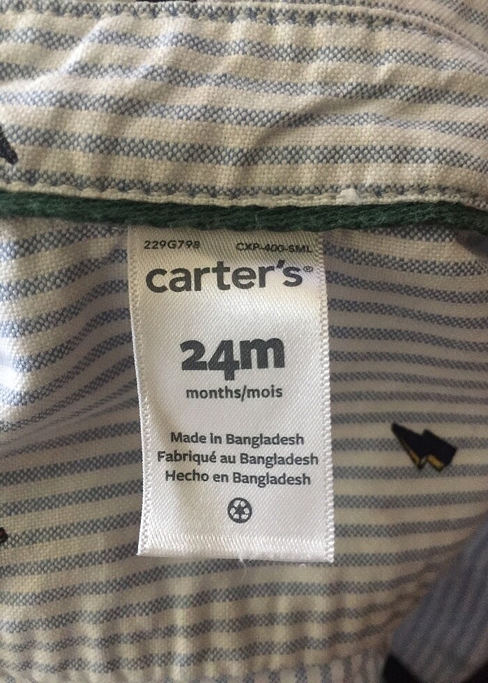 Erkek bebek gömlek - Görsel 2