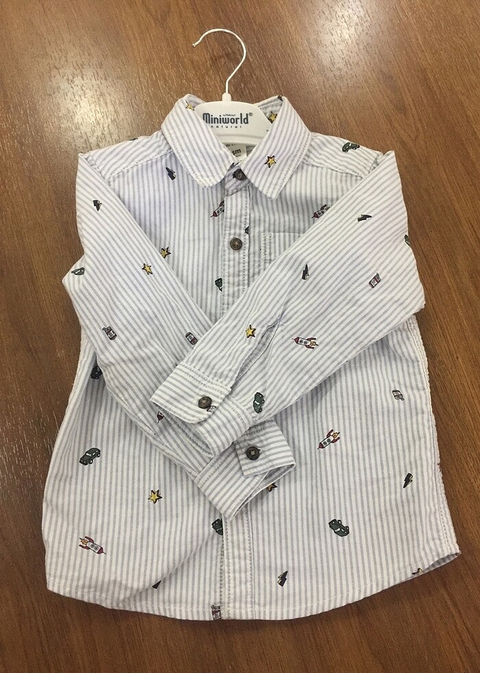 Erkek bebek gömlek - Görsel 5